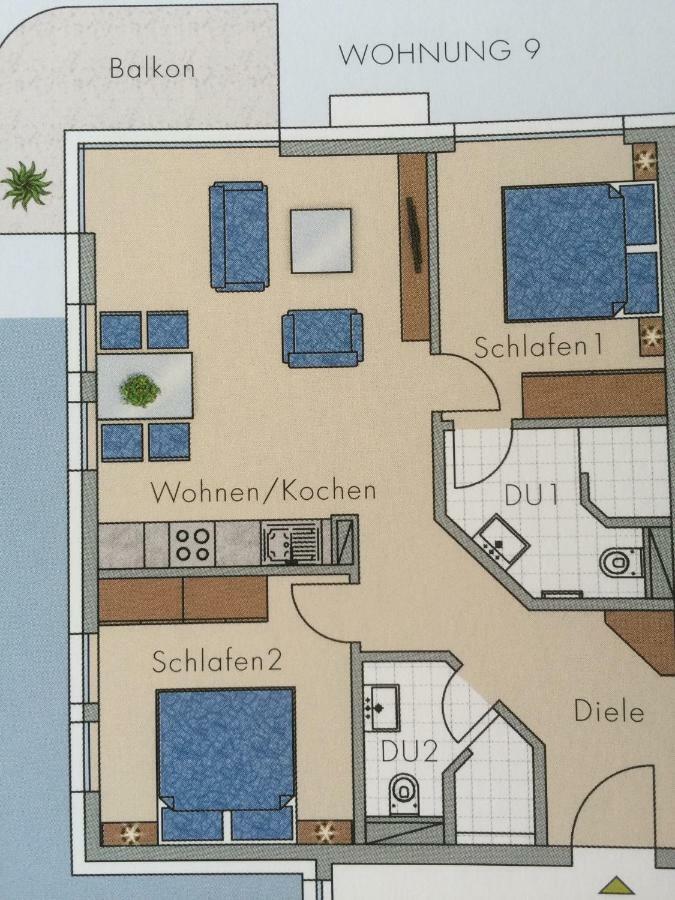 "Bellevue" Villa Andrea Baabe Eksteriør bilde